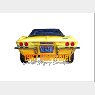 1967 Chevrolet Corvette StingRay Convertible Posters and Art